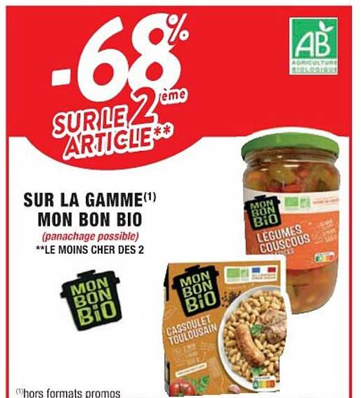 la gamme mon bon bio