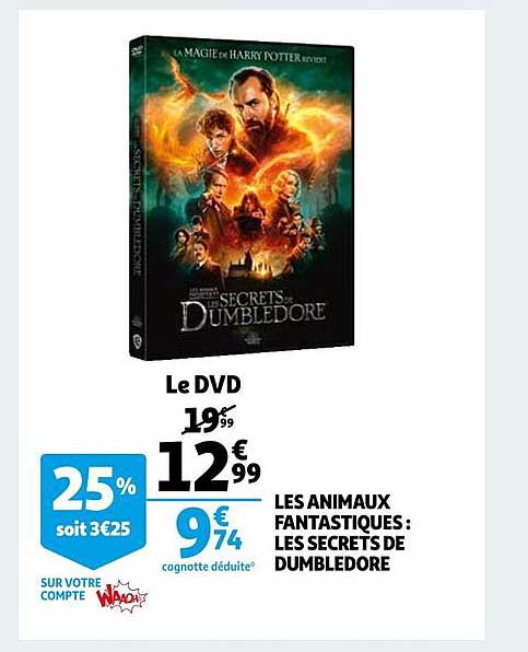 les animaux fantastiques : les secrets de dumbledore