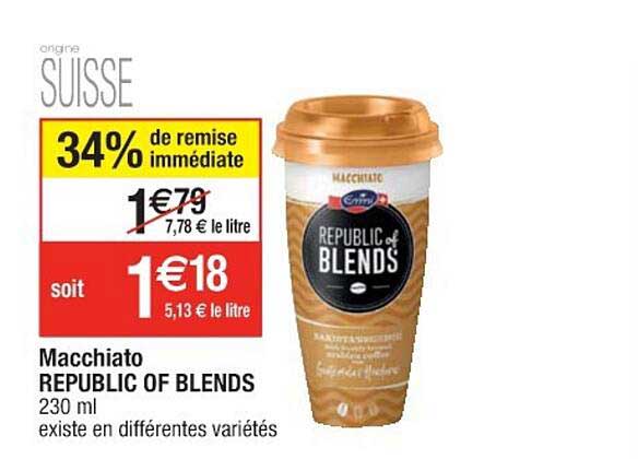 macchiato republic of blends