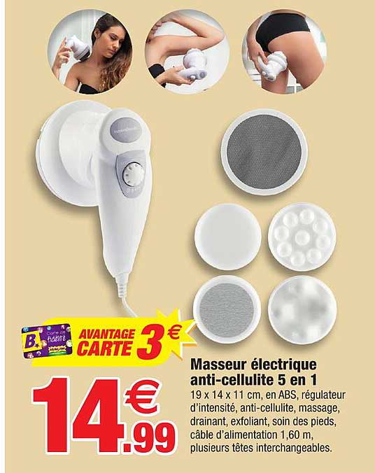 masseur électrique anti-cellulite 5 en 1