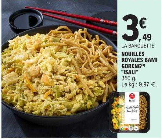 nouilles royales bami goreng "isali"