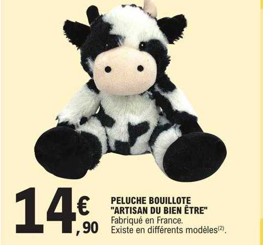 peluche bouillote "artisan du bien être"