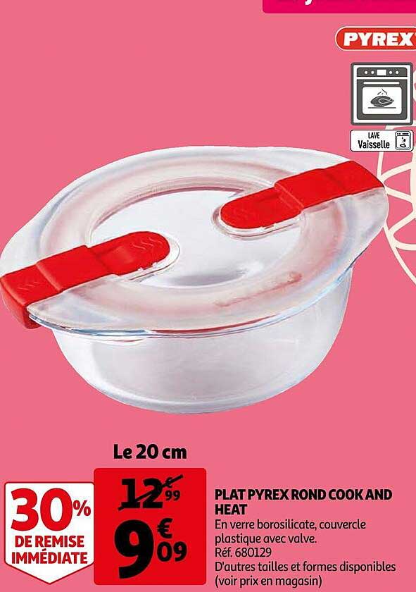 plat pyrex rond cook and heat