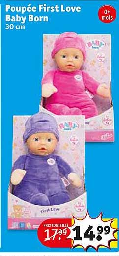 poupée first love baby born