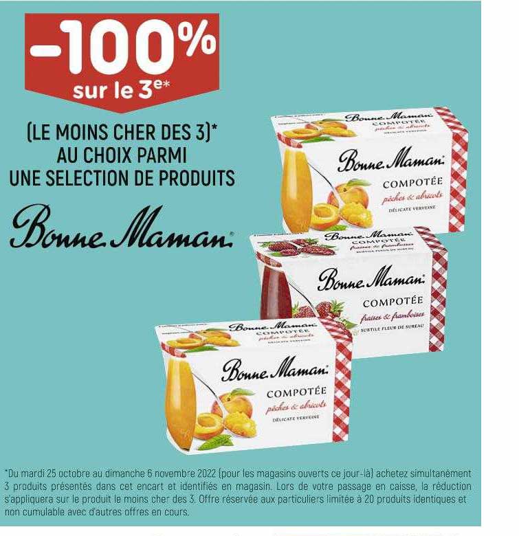 produits bonne maman