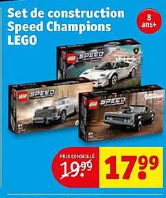 set de construction speed champions lego