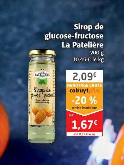 Sirop De Glucose-fructose La Patelière