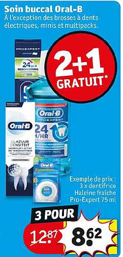 soin buccal oral-b