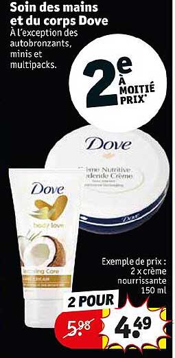 Soin Des Mains Et Du Corps Dove