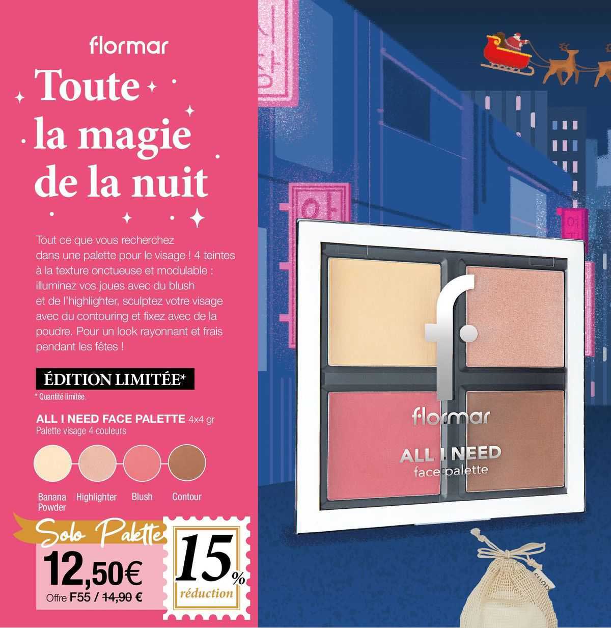 all i need face palette flormar