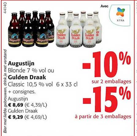 augustijn blonde ou gulden draak classic