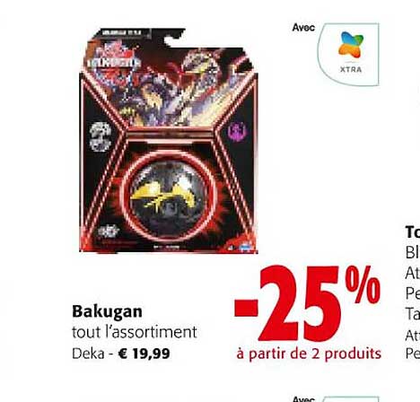 baugan tout l'assortiment