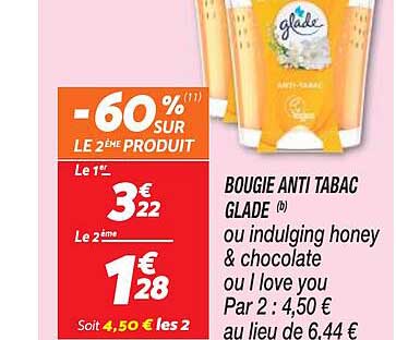 Bougie Anti Tabac Glade