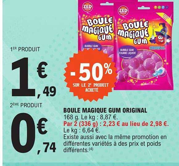 Boule Magique Gum Original