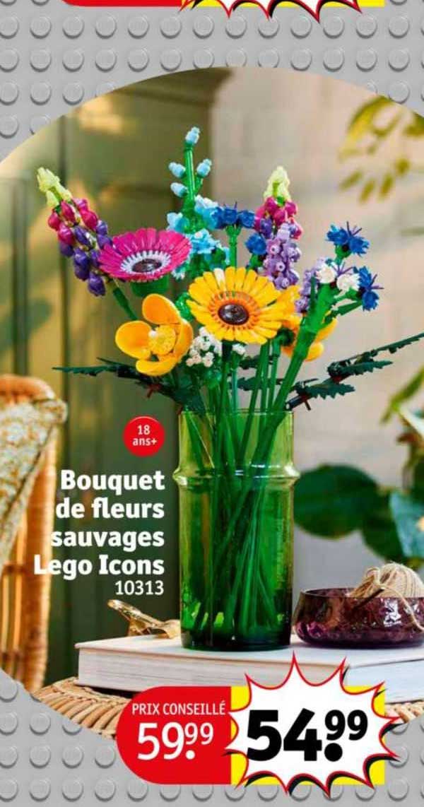Bouquet De Fleur Sauvages Lego Icons