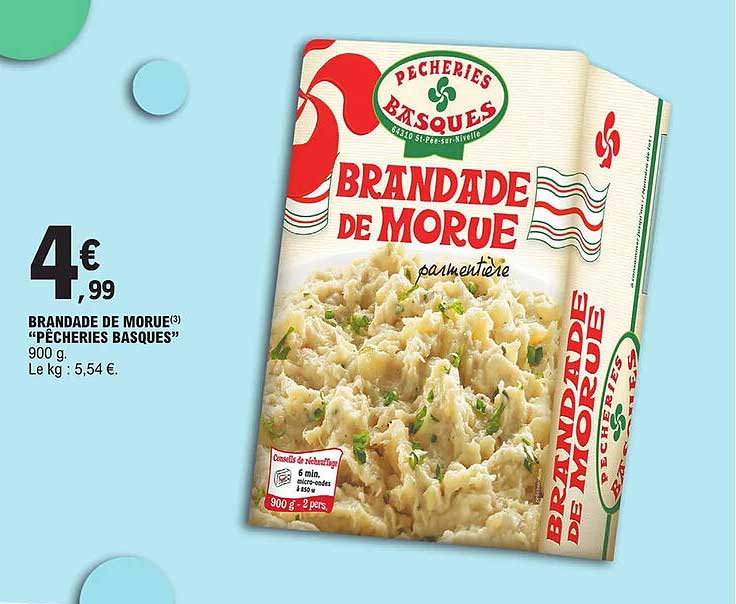 brandade de morue "pêcheries basques"