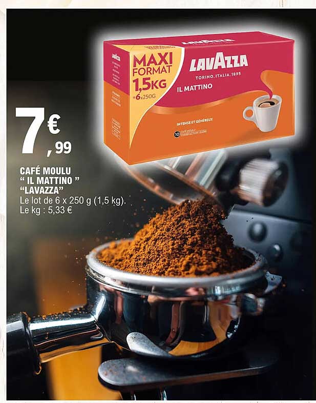 Café Moulu " Il Mattino " "lavazza"