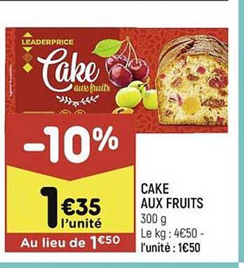 Cake Aux Fruits