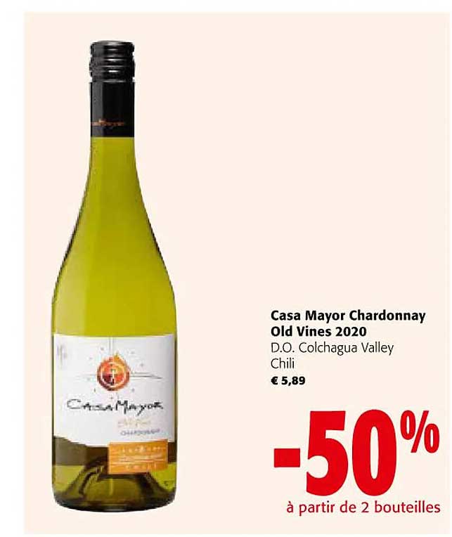 casa mayor chardonnay old vines 2020