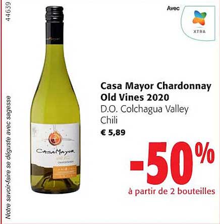 casa mayor chardonnay old vines 2020