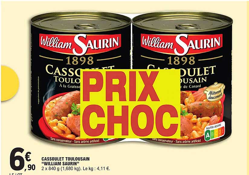 cassoulet toulousain "willian saurin"