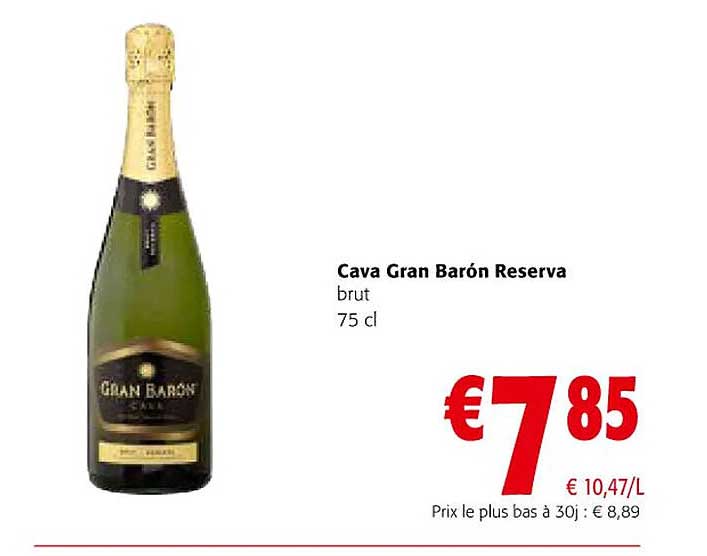cava gran baron reserva
