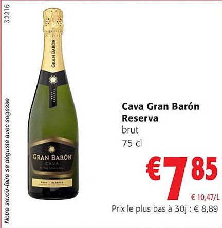 cave gran barón reserva