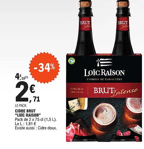 cidre brut "loïc raison"