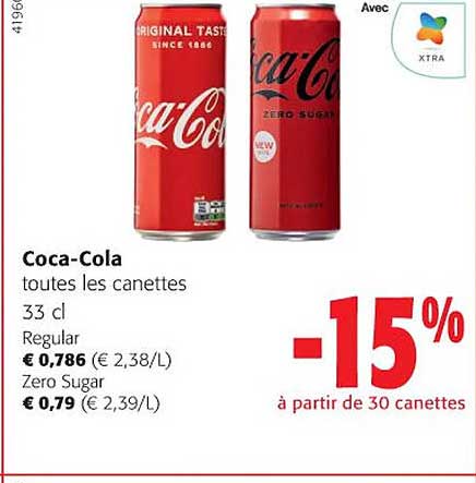 coca-cola  ou zero sugar