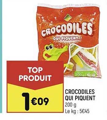 crocodiles qui piquent
