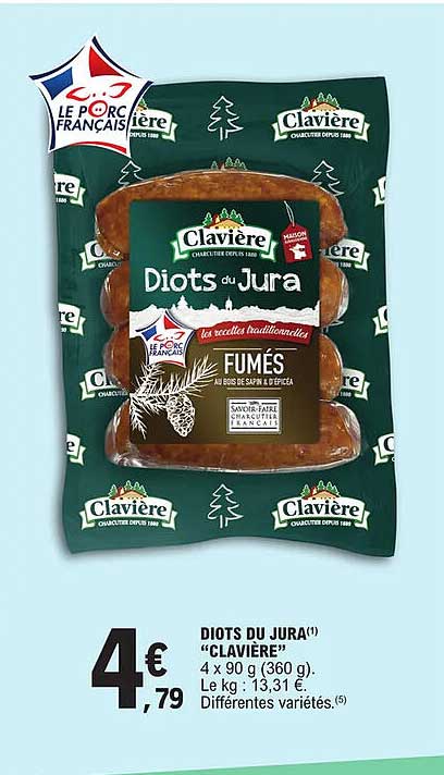 Diots Du Jura "clavière"