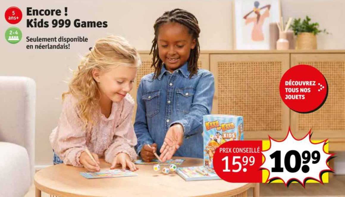 encore! kids 999 games