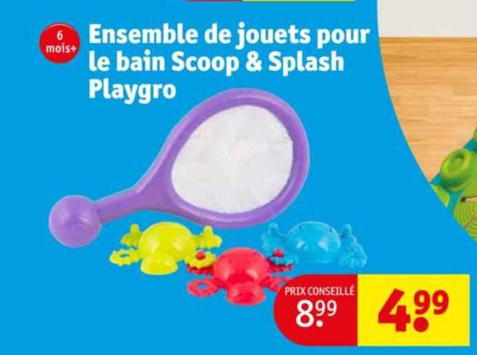 Ensemble De Jouets Pour Le Bain Scoop & Splash Playgro
