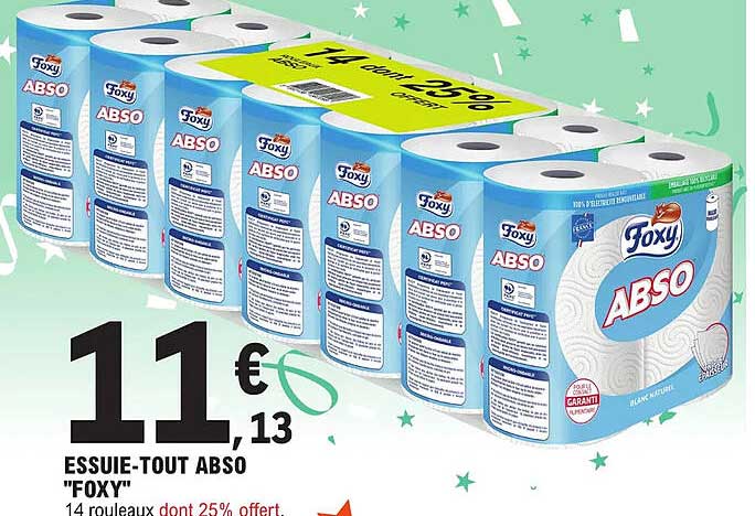 essuie-tout abso "foxy"