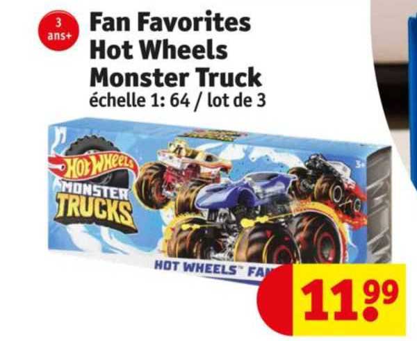 fan favorites hot wheels monster truck