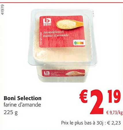 farine d'amande boni sélection