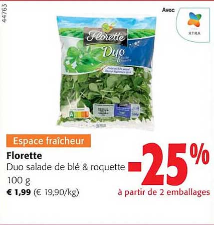 Florette Duo Salade De Blé & Roquette