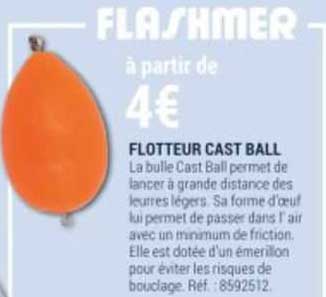 flotteur cast ball