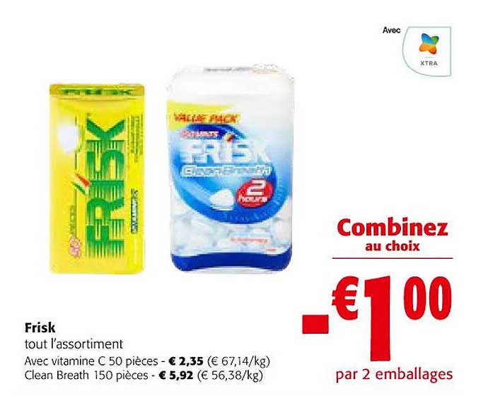 frisk tout l'assortiment