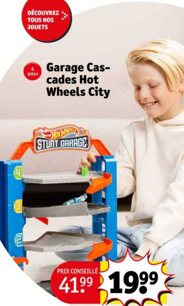 garage cascades hot wheels city