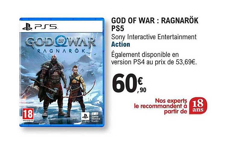 god of war : ragnarök ps5