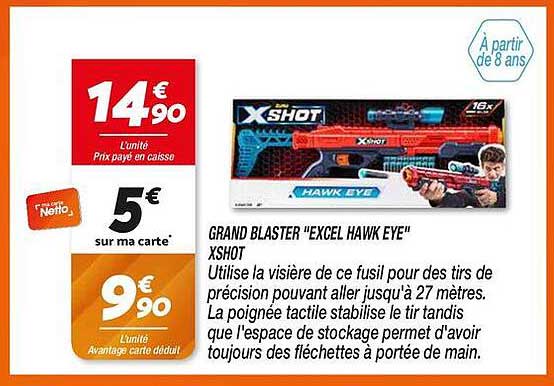 grand blaster "excel hawk eye" xshot
