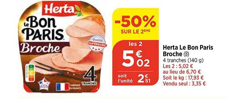 Herta Le Bon Paris Broche