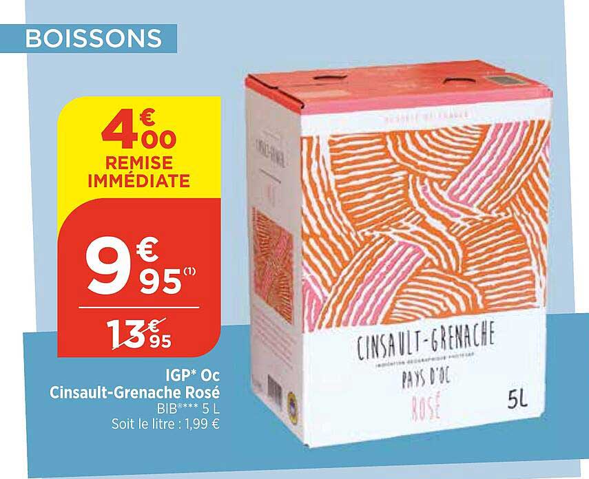 Igp Oc Cinsault-grenache Rosé