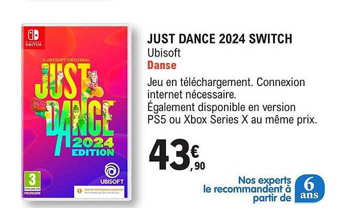 just dance 2024 switch