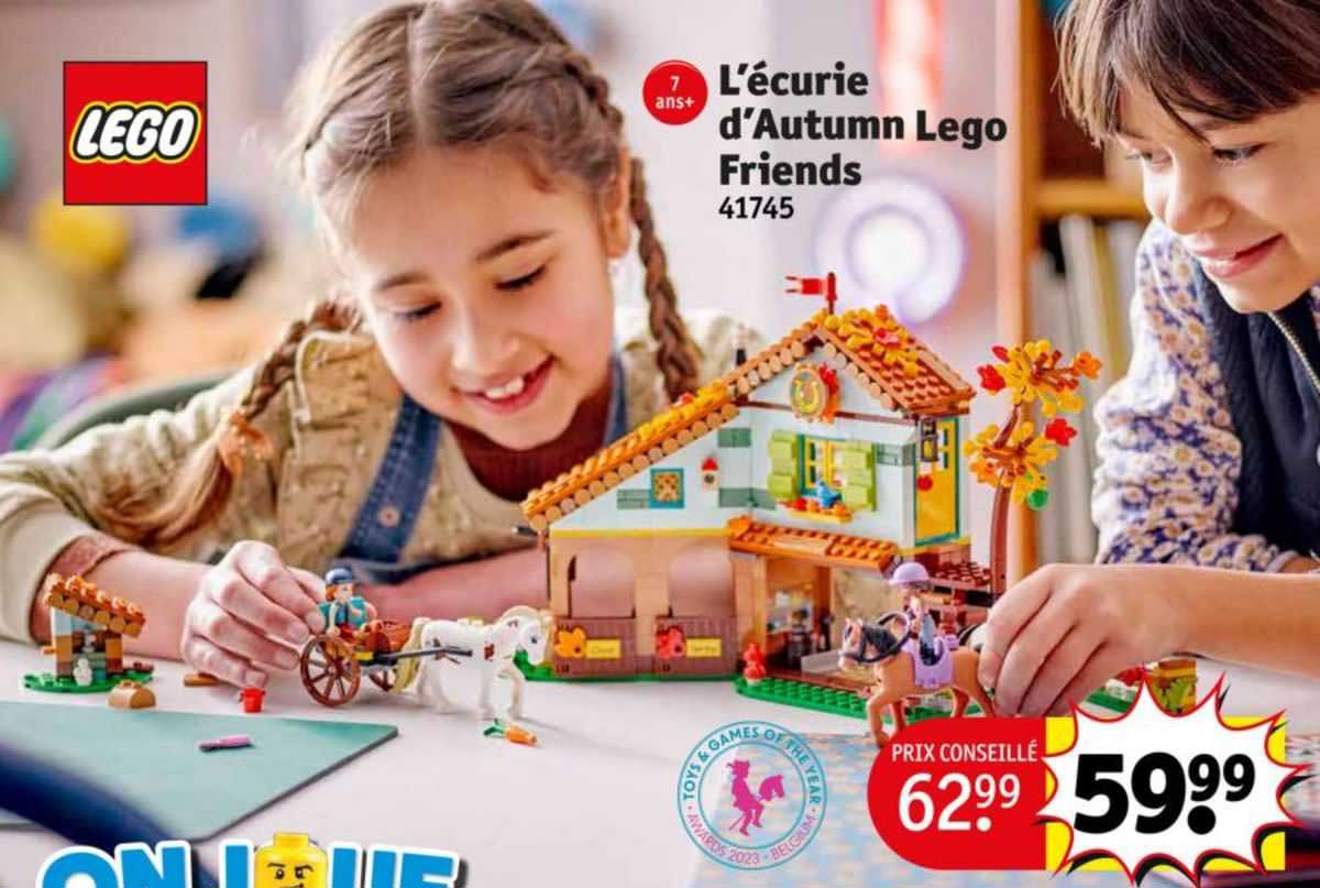 l'écurie d'autumn lego friends