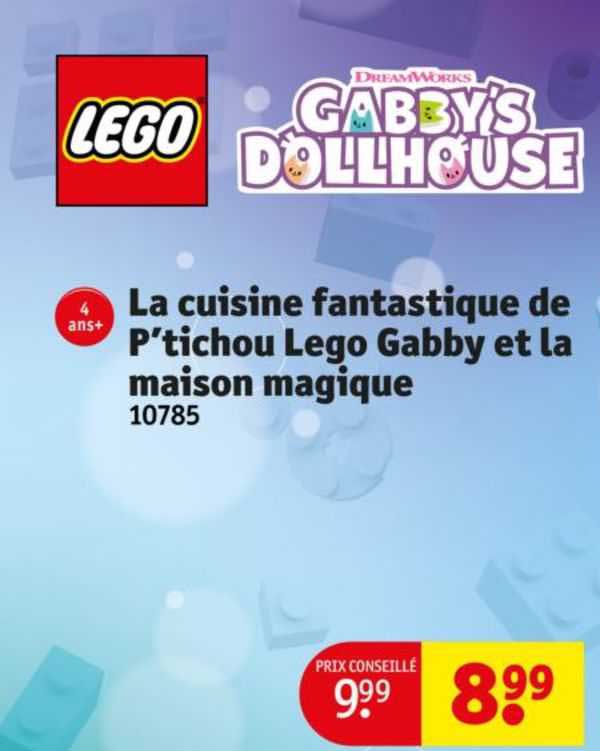 la cuisine fantastique de p'tichou lego gabby et la maison magique