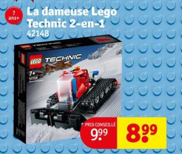 la dameuse lego technic 2-en-1