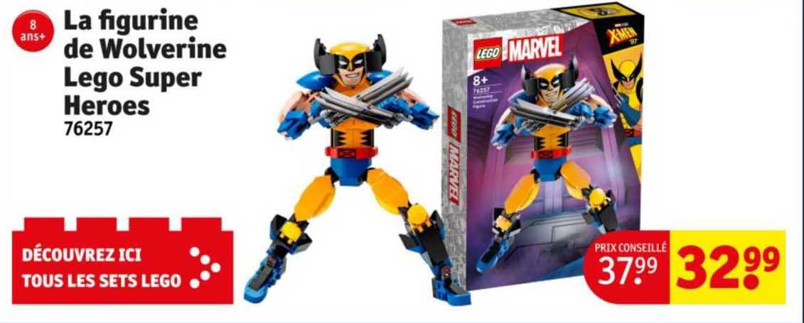 la figurine de wolverine lego super heroes