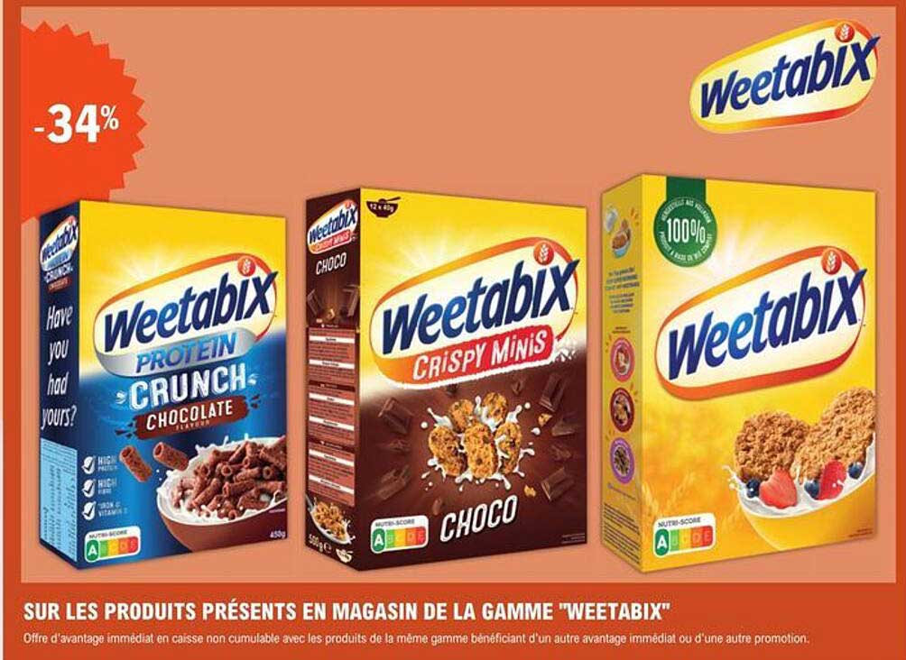 La Gamme "weetabix"